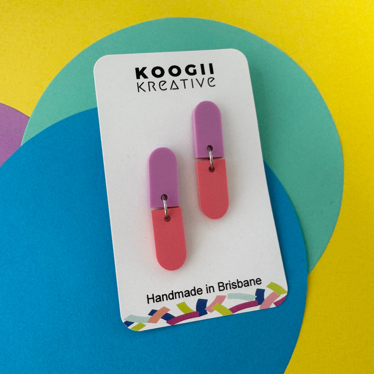 'Pill Poppers' Dangle (CHOOSE COLOUR)