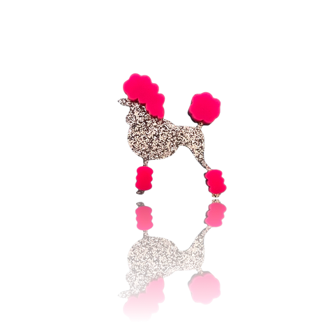'Cha-Cha' the Poodle Brooch