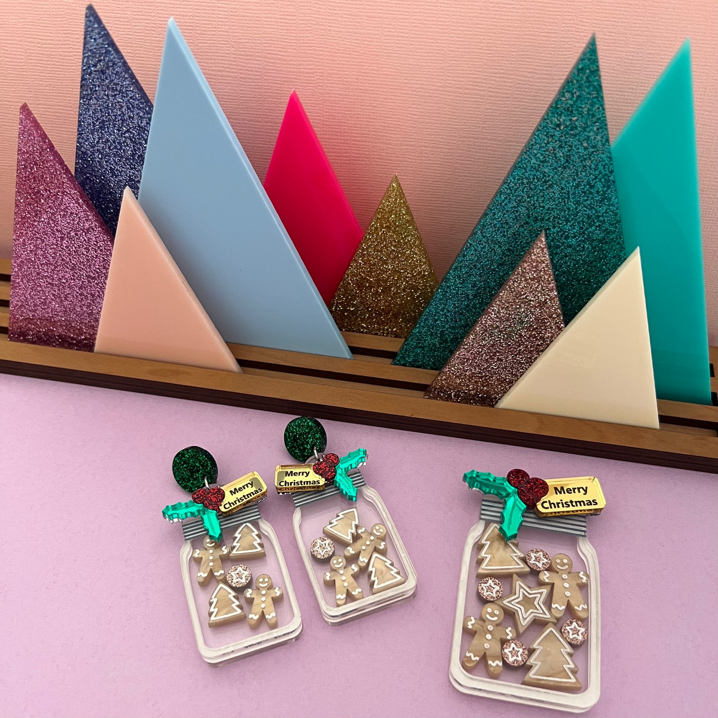 'Gingerbread Cookies' Dangles ***PRE ORDER***