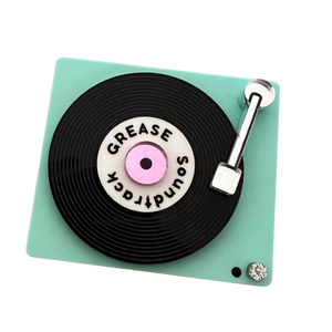 Play the Record' Interactive Brooch