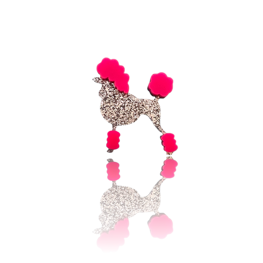 'Cha-Cha' the Poodle Brooch