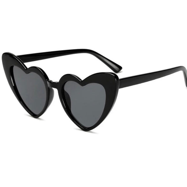 'Black Love Heart' Sunglasses