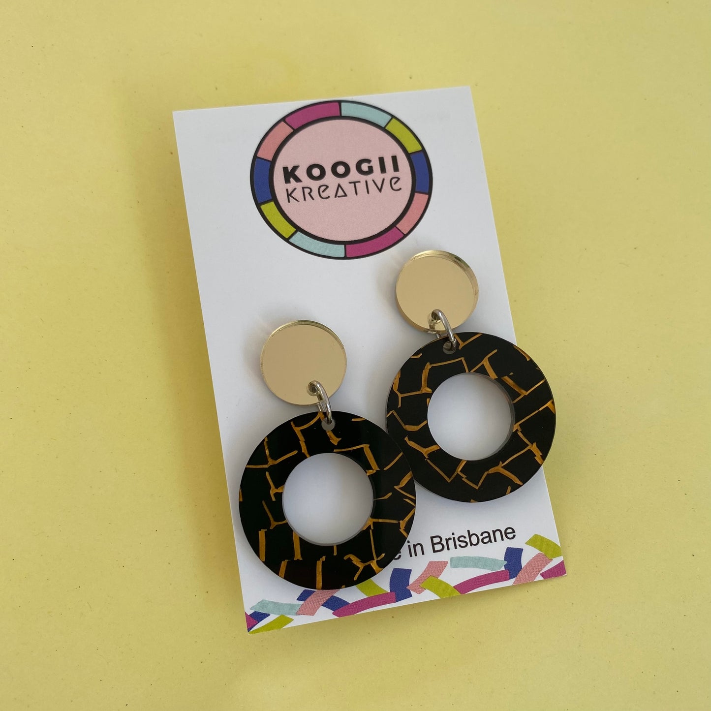 'Cookie' Dangle (CHOOSE COLOUR)