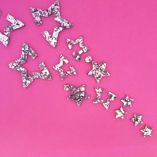 'Bestie Bunch' SILVER GLITTER