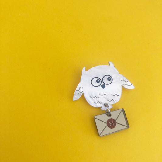 'Hedwig' Brooch (IN STOCK)